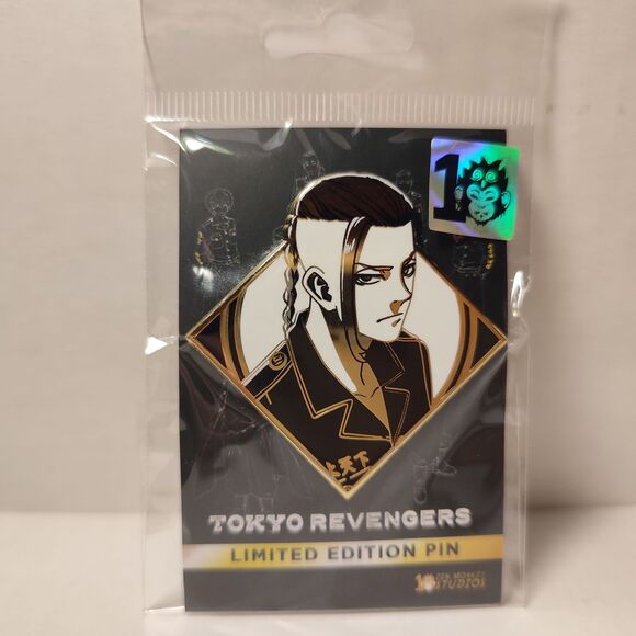 Tokyo Revengers Ken Draken Ryuguji Limited Edition Enamel Pin Official Badge - Picture 1 of 2